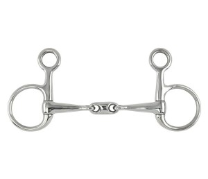 Shires Hanging Cheek Snaffle With Lozenge